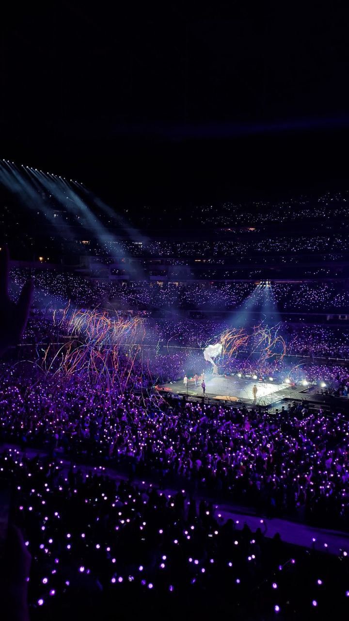 ARMY Purple Ocean with Lights